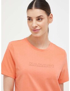 Sportska majica kratkih rukava Mammut Core Logo boja: narančasta