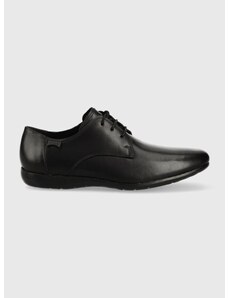 Kožne cipele Camper Mauro za muškarce, boja: crna, 18222.030