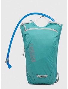 Biciklistički ruksak s mjehurom za vodu Camelbak Hydrobak Light boja: tirkizna, mali, s tiskom