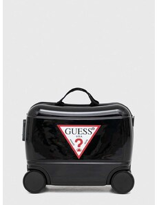 Dječji kofer Guess boja: crna