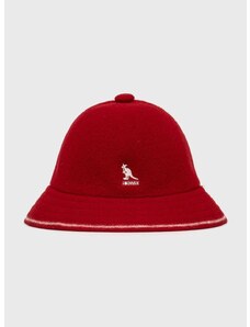 Vuneni šešir Kangol boja: crvena