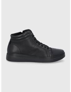 Kožne cipele Wojas za muškarce, boja: crna