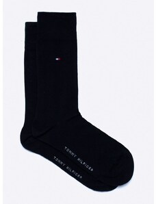 Čarape Tommy Hilfiger za muškarce, boja: crna