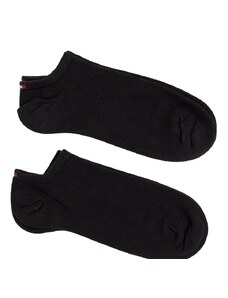 Čarape Tommy Hilfiger 2-pack za muškarce, boja: crna