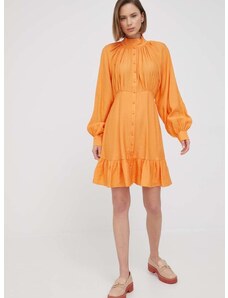 Haljina Y.A.S boja: narančasta, mini, širi se prema dolje