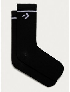 Čarape Converse boja: crna