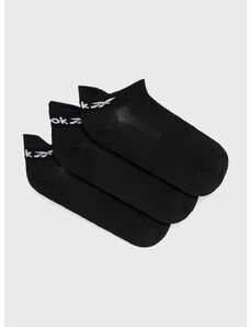 Čarape Reebok za žene, boja: crna