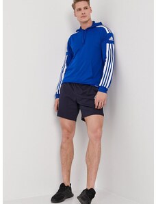 Dukserica adidas Performance GP6436 za muškarce, boja: plava, s kapuljačom