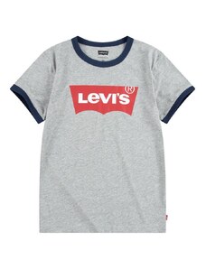 Dječja majica kratkih rukava Levi's boja: siva