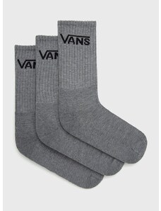 Čarape Vans za muškarce, boja: siva, VN000XRZHTG1-grey