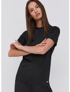 Majica kratkih rukava Reebok ID TRAIN za žene, boja: crna, GR9526.100005203