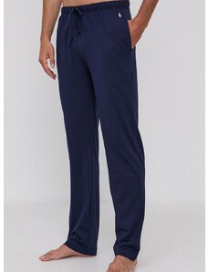 Dugi doljnji dio pidžame Polo Ralph Lauren za muškarce, boja: tamno plava