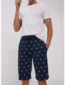 Kratki doljnji dio pidžame Polo Ralph Lauren za muškarce, boja: tamno plava