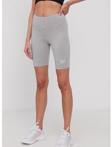 Kratke hlače Reebok za žene, boja: siva, GS9351-MGREYH