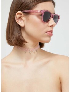 Sunčane naočale Chiara Ferragni za žene, boja: ružičasta