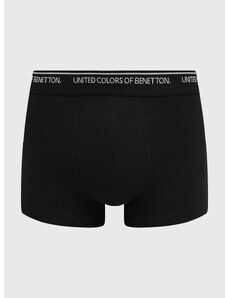Bokserice United Colors of Benetton za muškarce, boja: crna