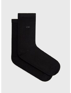 Čarape Calvin Klein za žene, boja: crna