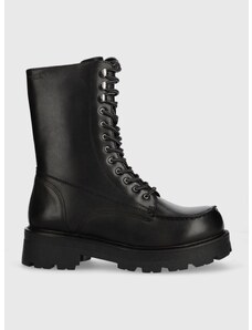 Kožne čizme Vagabond Shoemakers Cosmo 2.0 za žene, boja: crna, s platformom
