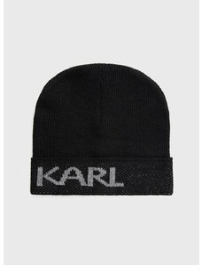 Kapa Karl Lagerfeld boja: crna
