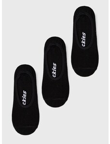 Čarape Dickies (3-pack) boja: crna, DK0A4XJZBLK-BLACK