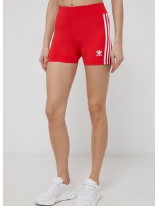 Kratke hlače adidas Originals za žene, boja crvena,, HC1958-VIVRED