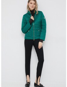 Pernata jakna Tiffi za žene, boja: zelena, za prijelazno razdoblje
