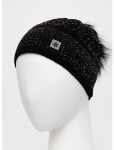 Kapa s dodatkom vune Granadilla boja: crna
