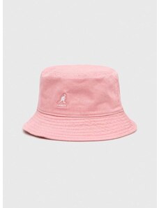 Pamučni šešir Kangol boja: ružičasta, pamučni