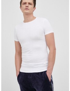 Majica kratkih rukava United Colors of Benetton muški, boja: bijela, glatki