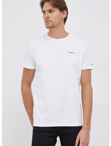Majica kratkih rukava Pepe Jeans Original Basic boja: bijela