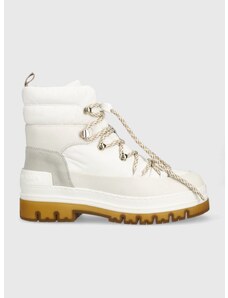 Cipele Tommy Hilfiger Laced Outdoor Boot boja: bijela