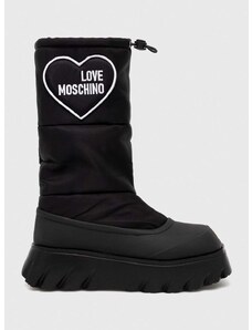 Čizme za snijeg Love Moschino boja: crna