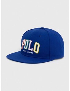 Kapa sa šiltom Polo Ralph Lauren boja: tamno plava, s aplikacijom