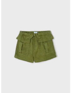 Dječje kratke hlače Mayoral boja: zelena, glatke