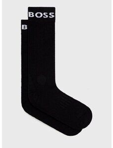 Čarape BOSS za muškarce, boja: crna