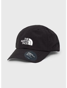 Kapa sa šiltom The North Face Horizon boja: crna, s tiskom