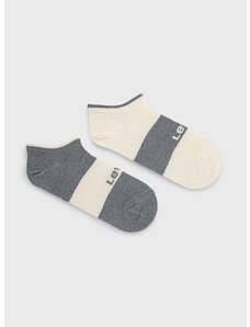 Čarape Levi's (2-pack) boja: siva