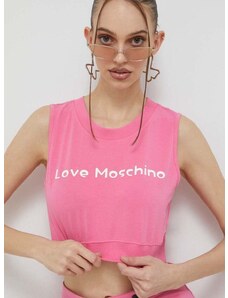 Top Love Moschino za žene, boja: ružičasta