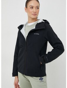 Outdoor jakna Columbia Omni-Tech Ampli-Dry boja: crna, za prijelazno razdoblje