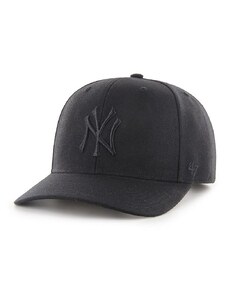 Kapa 47 brand MLB New York Yankees boja: crna, s aplikacijom