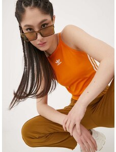 Top adidas Originals Adicolor za žene, boja: narančasta, HC1979-BORANG