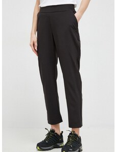 Sportske hlače Helly Hansen Thalia 2.0 za žene, boja: crna, glatki materijal