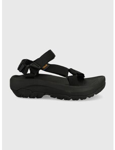 Sandale Teva za žene, boja: crna, s platformom, 1131270.BLK-BLK