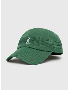 Kapa sa šiltom Kangol boja: zelena, glatka