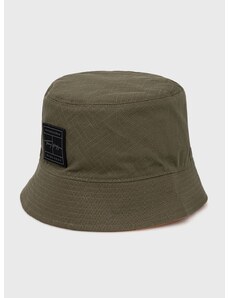 Pamučni šešir Tommy Hilfiger boja: zelena, pamučni
