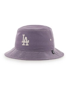 Šešir 47 brand Los Angeles Dodgers boja: ljubičasta, pamučni