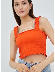 Top Vero Moda za žene, boja: narančasta