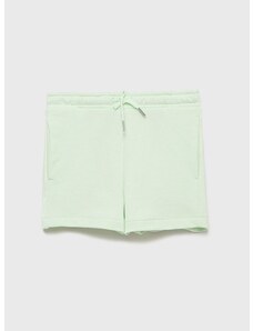 Dječje kratke hlače Tom Tailor boja: zelena, glatki materijal