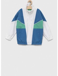 Dječja jakna United Colors of Benetton boja: bijela