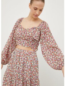 Bluza Billabong za žene, cvjetni uzorak